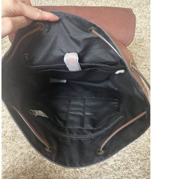 Coach Hudson Backpack In Colorblock - Picture 9 of 12